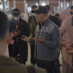 Ust. Luqmanulhakim Saat Pemberangkatan Santri