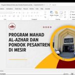 Foto : Kegiatan zoom sosialisasi Ma'had Al-Azhar