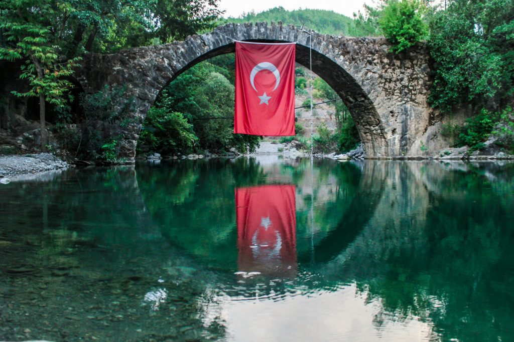 Photo by Muharrem Aydın: https://www.pexels.com/photo/turkey-flag-hanging-on-bridge-1836580/