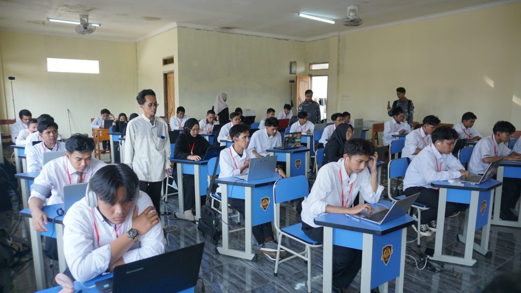 Foto; Kegiatan Ujian Test Tahdid Mustawa