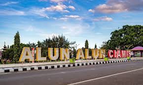 Suasana alun-alun Ciamis