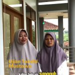 Talita Dan temannya ketika sedang memberikan testimoni, foto: Media Afwaja Center