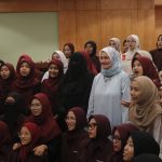 Para Mahasiswa RMA Mesir berfoto bersama Dr. Nahla, Foto: Dok. Afwaja Center