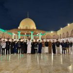 Santri Afwaja Center Boarding Mesir saat setelah melaksanakan tarawih keliling, Foto:Dok,Afwaja