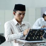 Muhammad Adnan ketika sedang mengikuti ujian Tahdid Mustawa di Afwaja Center, Foto: Dok.Afwaja