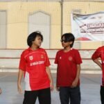 Santri Afwaja Center sedang berolahraga di lapangan Kairo, Foto: Dok.Afwaja