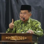 Ketua Umum Dewan Masjid Indonesia saat berpidato di pelantikan pengurus, Foto: Dok.Afwaja