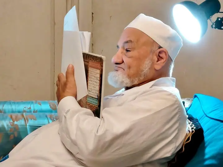 Prof.Dr. Hasan Abd Al-Latif Al-Syafi;i, Ulama Azhar berusia 95 tahun, Foto: Istimewa