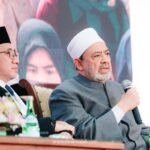 Grand Syekh Al-Azhar Mesir saat mengisi sebuah acara di Indonesia, Foto: Istimewa
