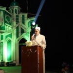 Syekh Jamal Al-Faruq saat memberikan sambutan di acara Mahrojan Tsuroyya, Foto: Dok.Afwaja